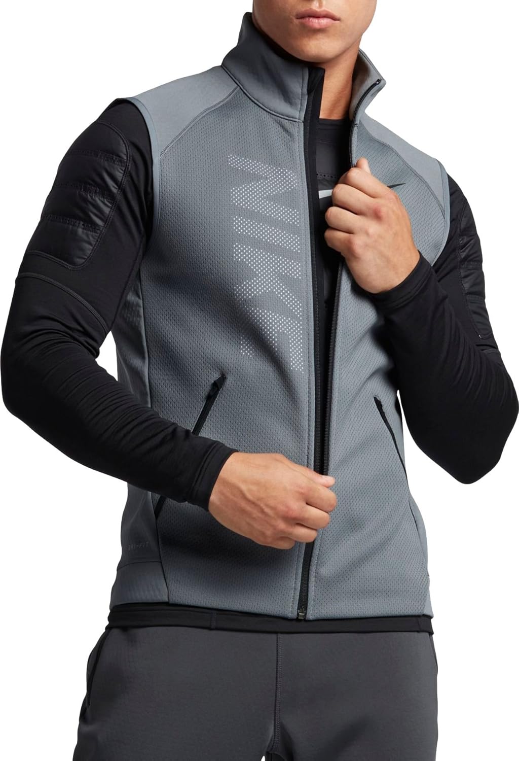 plus size faux fur vest