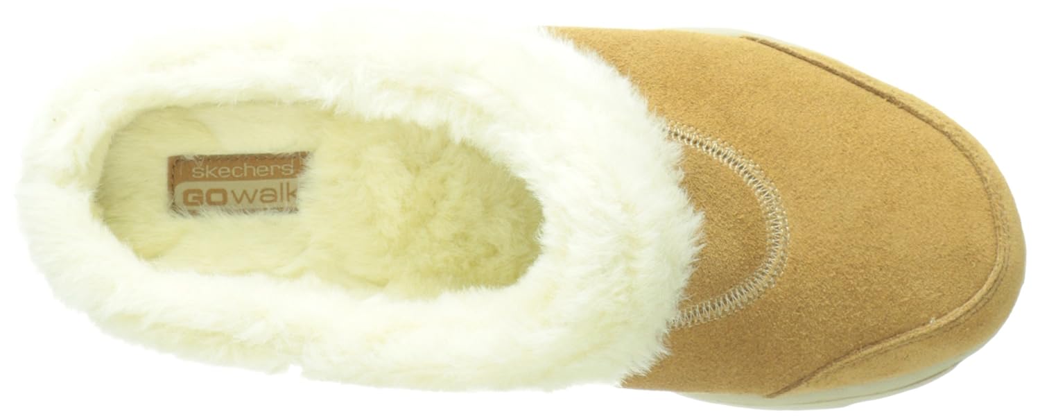 skechers go walk cozy slippers