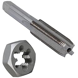 Drill America 3/4"-10 UNC Tap and Die Kit, HSS Plug