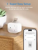 Meross Matter Smart Plug Mini with Energy Monitoring 4 Pack 13A view 9