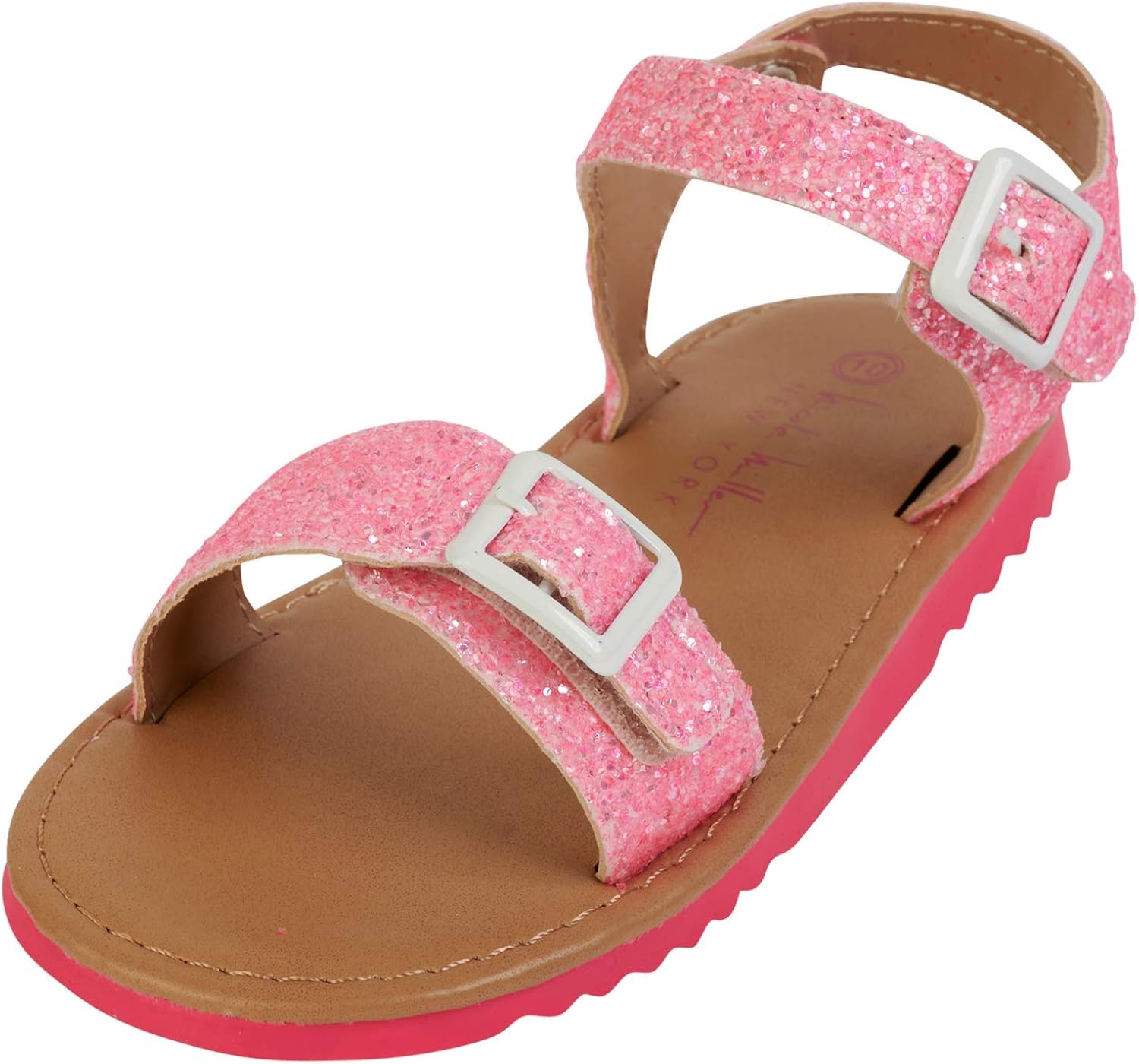 girls glitter sandals