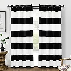 DriftAway Black Stripe Room Darkening Window