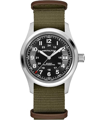 Amazon.com: Hamilton Khaki Field Mechanical Men's Watch, 38mm
