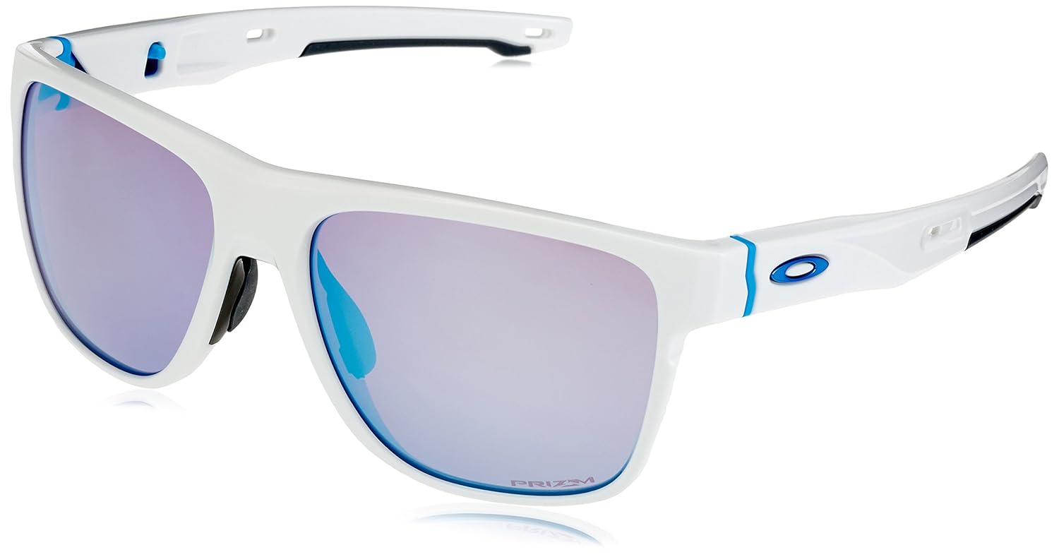 Oakley Crossrange Xl Gafas de Sol para Hombre Polished White