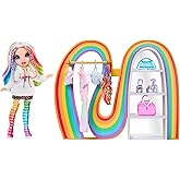 Rainbow High Amaya’s Rainbow Closet Playset + Exclusive Rainbow Doll, Bonus Fashion and Shoes, Purses, Hangers, Clothes Rack, Shelves, Kids Gift Ages 4+