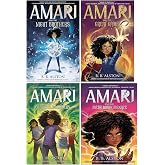 Amari and the Night Brothers Series 1-4 Books Collection Set By BB Alston (Amari and the Night Brothers, Amari and the Great Game, Amari and the Despicable Wonders &amp; Amari and the Metalwork Menace)