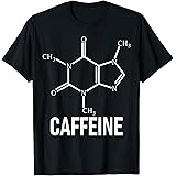 Swift Pigeon ApparelCaffeine Molecule - Science Nerdy Coffee Addict T-Shirt