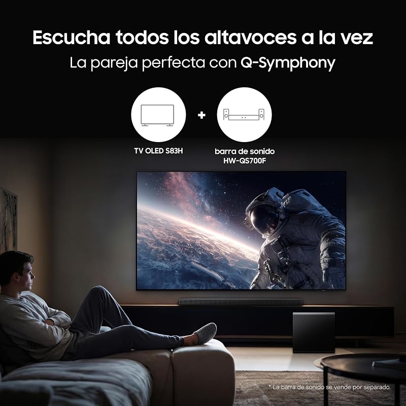TV OLED S83H 65" 4K Smart TV con IA y Pantalla sin Reflejos — foto 6 de 8