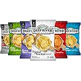 Deep River Snacks Kettle Potato Chips, Variety Pack, 2 Ounce (Pack of 24)