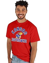 Blue 84 Men's Kansas Jayhawks T Shirt Line Up
