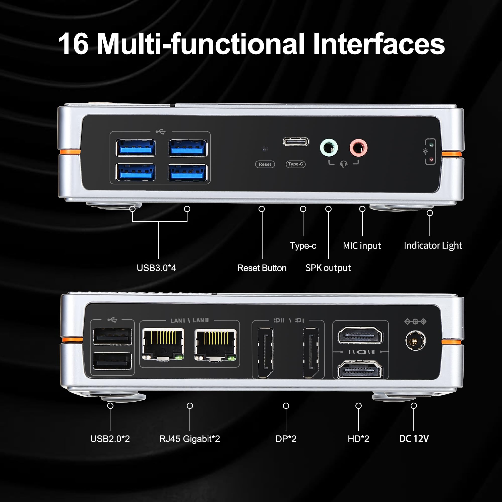Mua Mini PC Intel N100(4C/4T,up to 3.4GHz) Desktop Computer Micro pc 4K ...