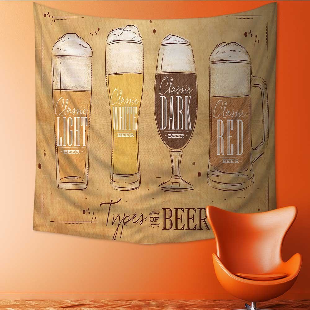 Amazon Com Muyindo Tapestry Mystic House Decor Poster Beer