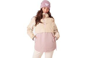 Roxy womens Shelter Snowboard Jacket – 10k Waterproof Insulated Ski Jacket, Pfas-free, Hydrosmart Collar