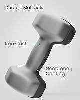 SONGMICS 2x10 kg Neoprene Hex Dumbbells Set Ink Black SYL110B01 view 5