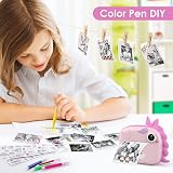 HiMont Kids Camera Instant Print Digital Camera Pink 32G Card 2.16x3.15" Paper view 5