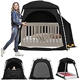KNOCLOC Baby Blackout Tent Fits Crib, Pack N Play, Toddler Travel Bed & Kids Cot, CPC Certified Sleep Pod with Fan Pocket 2 Mesh Doors, Breathable & Quiet Design, Easy Setup & Portable