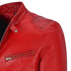 HANDSY Leather Jackets For Men - Leather Motorcycle