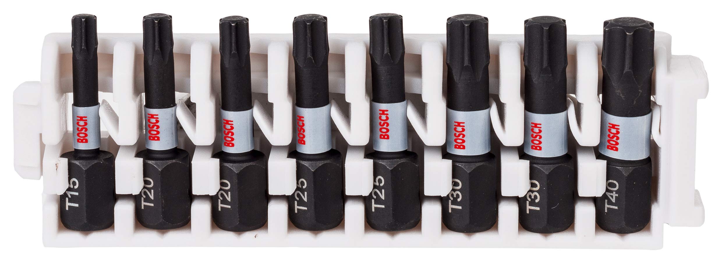 Bosch Professional 8-piece Impact Control Screwdriver Bit Set (Pick and Click, impact driver accessories) — image 1