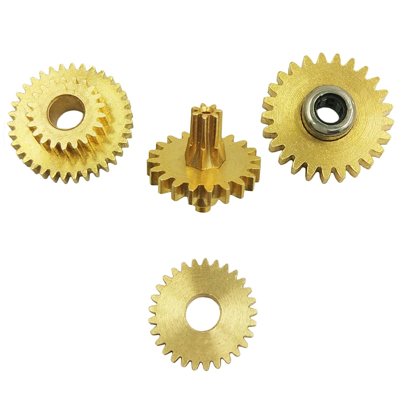 Wingostore 30 Notes Hand Crank Music Box Movement with Copper Gear DIY Make Your Music Tool Kit (CopperGear)