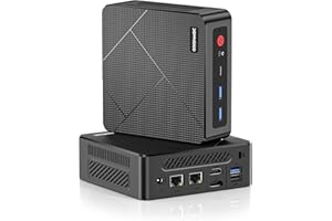 origimagic C4 Dual Nic Mini PC Ryzen 5 3550H(Upgraded N150), 16GB RAM 512GB SSD Mini Computers, Triple Display(HDMI/DP/USB-C), WiFi 5/BT5.0, Home/Office Mini Desktop