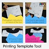 PPD Iron on Transfer Paper for Dark Fabric 20 Pack A4 Inkjet Printable view 8