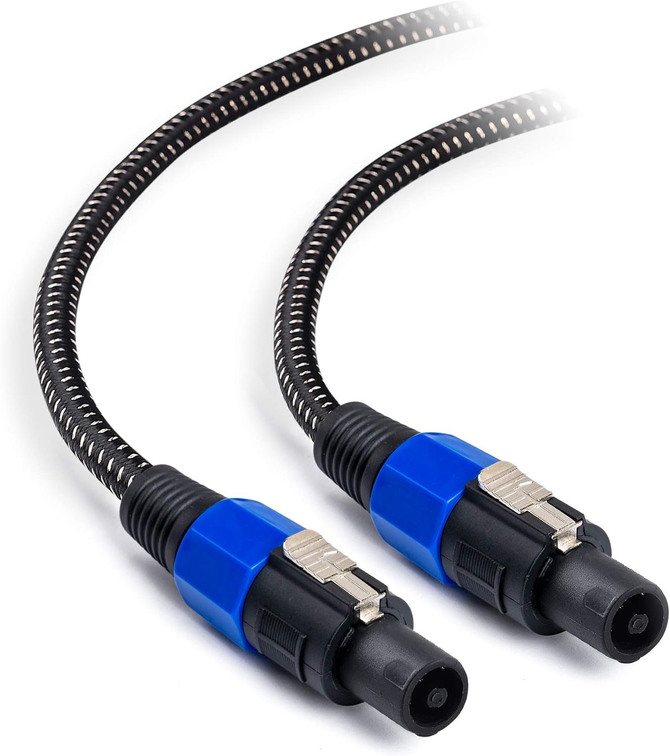 Cable Matters Premium Braided 12AWG Speakon to Speakon Type Cable NLF4 to NLF4 in 3 Feet: Musical Instruments