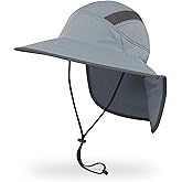 Sunday Afternoons Ultra Adventure Hat UPF 50+ Sun Hat | Reverse Split Brim, Sunglass Lock, neck cape, side mesh panels, moisture-wicking sweatband, water and stain resistant