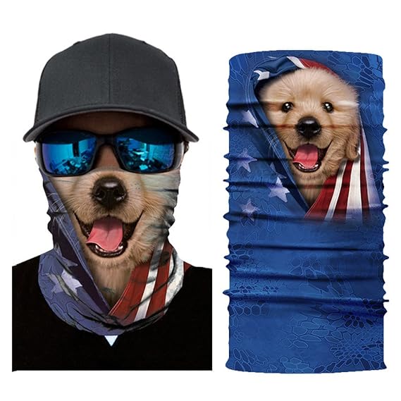 AmyGline Radfahren Motorrad Kopftuch Halswärmer Gesichtsmaske Ski Balaclava Stirnband MaskDust Scarf