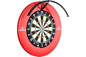 Mission Darts | Torus 120° | Bright White LED | Dart Board Lighting System | Portable | USB C.