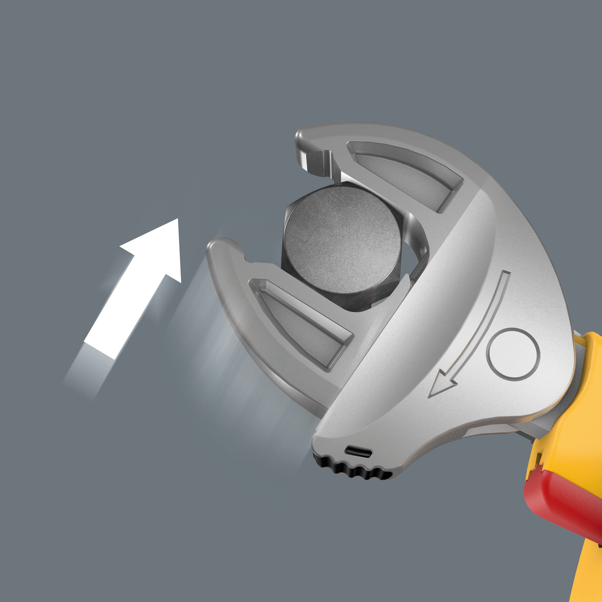 Wera 05020153001 6004 Joker VDE L, VDE-isolierter, selbstjustierender Maulschlüssel, 16 - 19 mm (5/8"-3/4") 5