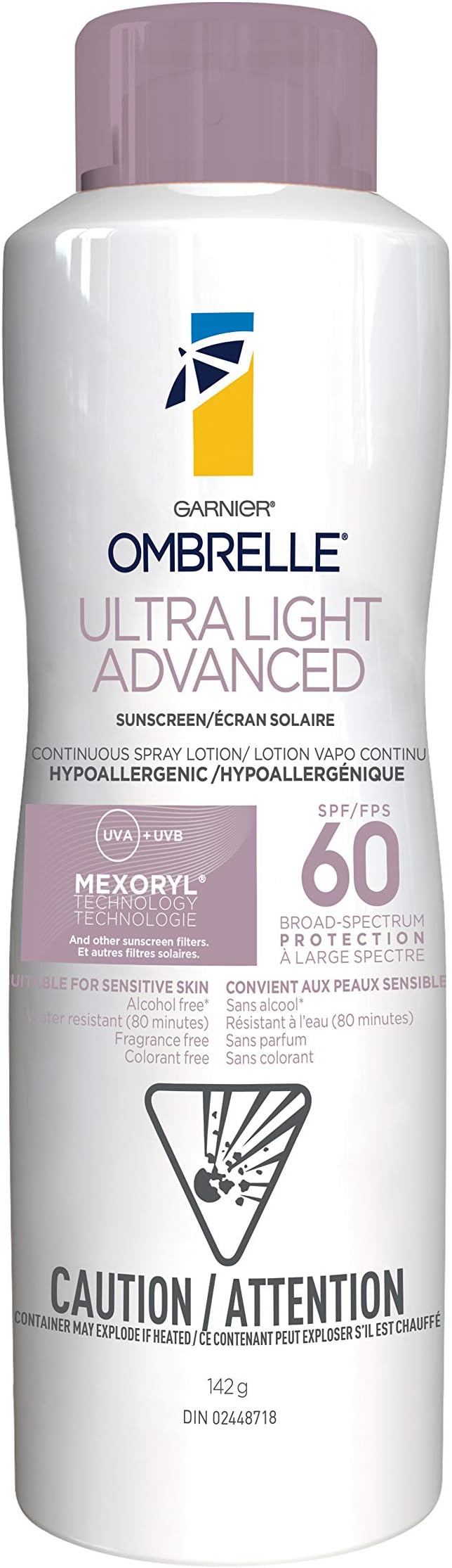 ombrelle ultra light advanced spf 60