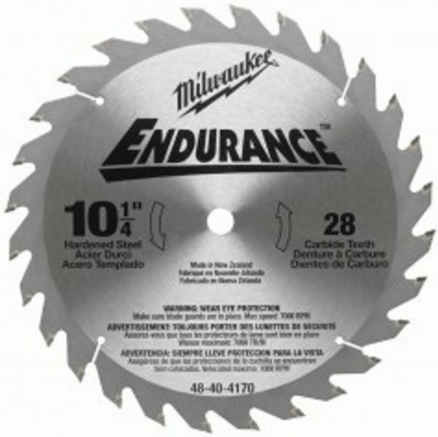 Milwaukee 48401755 71/4 Inch Chisel Tooth Combination Circular Saw