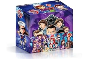 288 Pcs Stranger Season 5 Things Trading Cards Gift Cards Featuring Characters,Collect Colorful Card Flash Card Gift for Kid 