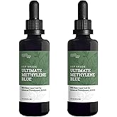 Earth Harmony Methylene Blue Pharmaceutical Grade 99.99% with Dropper - Liquid Gold Methylene Blue USP Grade, No Formaldehyde - 2 Fl Oz, 2-Pack