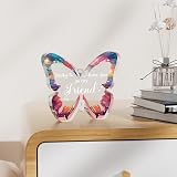 Welsky Butterfly Acrylic Plaque Gift for Women Best Friend Anniversary view 8