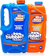 JOYIN Bubble Solution Refills 64 oz Dual Bottle Concentrated 2 x 32 oz