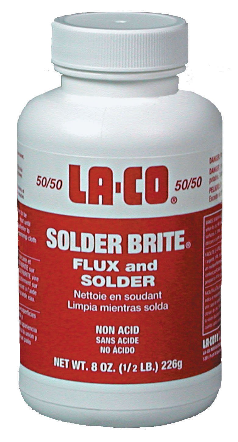 LACO Solder Brite 50/50 Flux Combination Flux and Solder