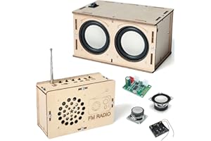 ANNISOKA STEM Toys for Ages 8-13 Stocking Stuffers Teen Valentine Gifts for 9 10 11 12 14 15 16+ Year Old Boys Girls Kids Science Engineering Kit Circuit DIY Electronics Project Building Speaker Radio