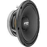 PRV AUDIO 10 inch Midbass Speaker 10MB800FT, 800 Watts, 8 Ohm, 2.5 in Voice Coil, Pro Audio Mid Bass Loudspeaker (Single)
