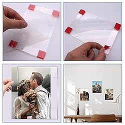 DZZ Clear Acrylic Photo Picture Frames Display