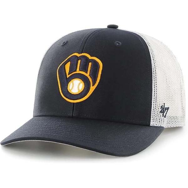 Casquette Snapback Vintage Milwaukee Brewers - Années 70/80, Marron, Rare, Comme Neuve