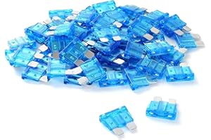 MNTACY 500pcs 15A Standard Car Fuses - 15 AMP Automotive Fuses(ATO/APR/ATS), 32V (12/24V) Blade Fuse for RV/Truck/SUV