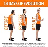 Gearari Posture Corrector for Men & Women, Upper Back Support, Adjustable Strap view 2