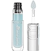 L'Oreal Paris Plump Ambition pH Hyaluron Lip Oil, pH Cristal Ice 010 | Lightweight Color Shifting Lip Tint with 24HR Hydration, Volumizing Shine &amp; Lasting Color for Instantly Plumper-Looking Lips