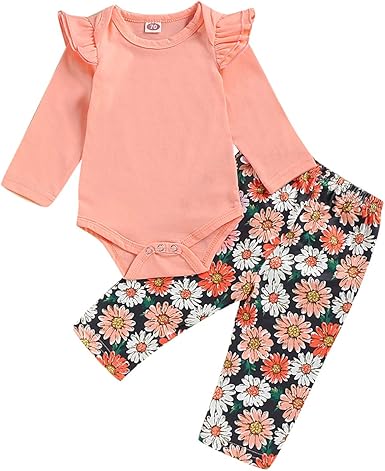 baby girl long sleeve romper