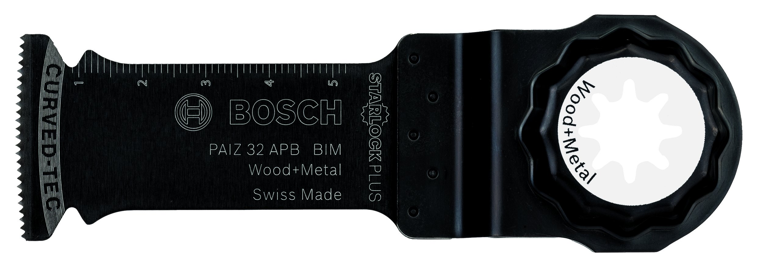 Bosch 2609256D54 Starlock Plus PAIZ 32 APB BIM Plunge Wood and Metal Cut Saw Blade - Blue