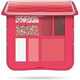 Pupa Milano Make-Up Palette S, 003 Coral, 0.28 oz - 7 Pan Eyeshadow Palette and Blush Palette with Matte, Shimmer Finish - Blendable Velvety Texture - Compact Travel-Friendly - Talc-Free Eye Makeup