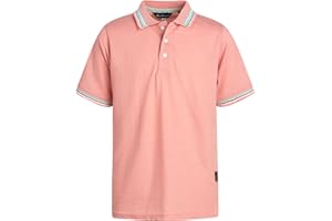 Ben Sherman Boys Polo Shirt - Classic Fit Comfort Stretch Short Sleeve Pique Golf Polo Shirts for Boys (Sizes: 8-18)