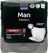 Abena Man Formula 0 Incontinence Pads for Men 14Pk 250ml Absorbency