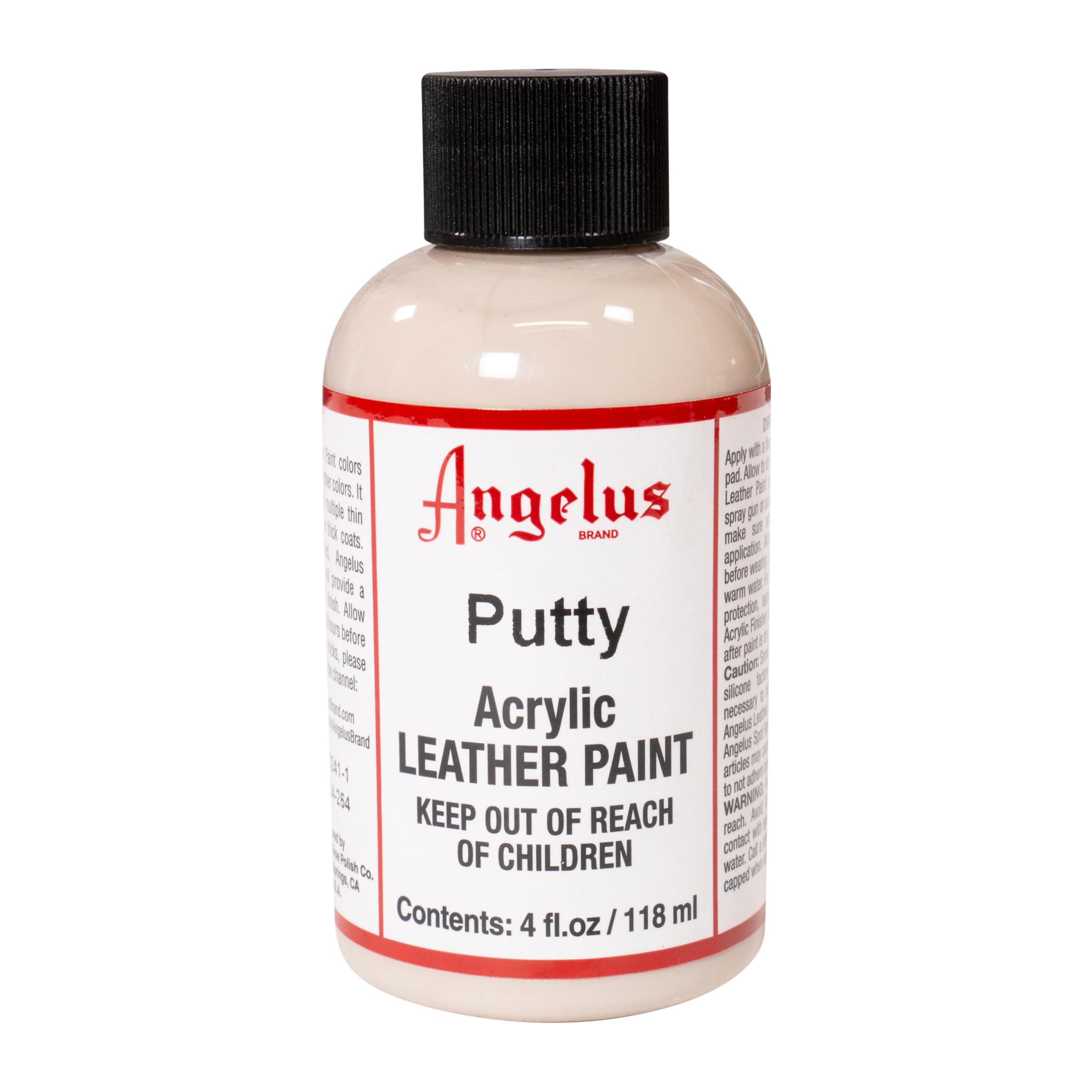 Angelus Acrylic Leather Paint, 4 Fl Oz
